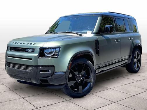 WOOLSTONE GREEN 2026 Land Rover Defender P400 X-Dynamic SE