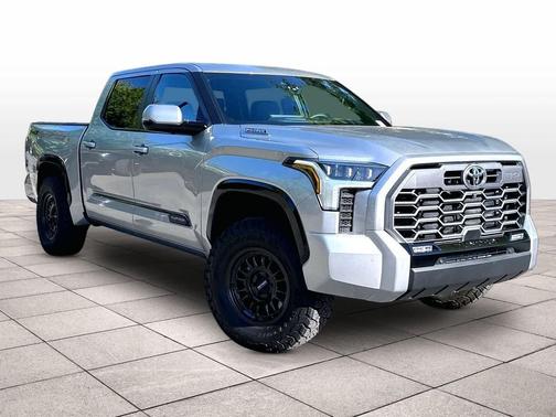 Celestial Silver Metallic 2025 Toyota Tundra Hybrid Platinum