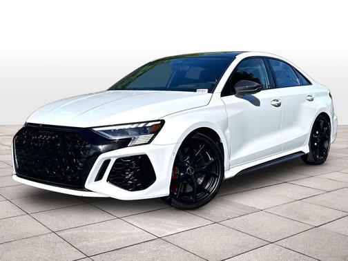 Glacier White Metallic 2024 Audi RS 3 TFSI quattro S tronic