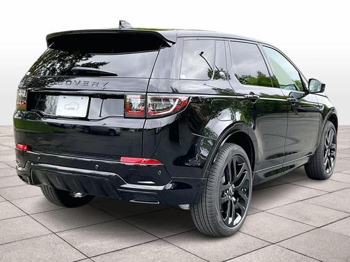 Santorini Black Metallic 2026 Land Rover Discovery Sport Landmark