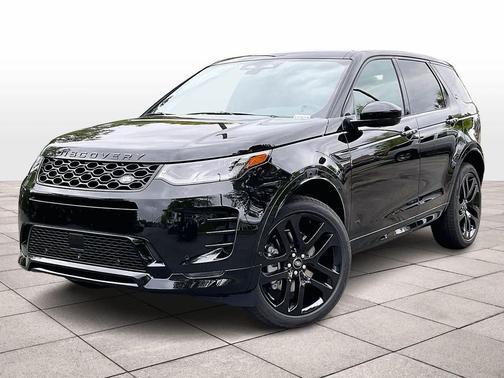 Santorini Black Metallic 2026 Land Rover Discovery Sport Landmark