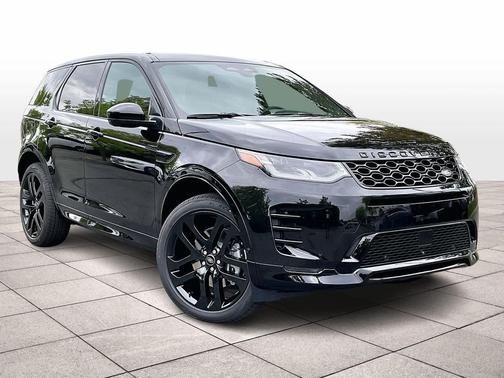 Santorini Black Metallic 2026 Land Rover Discovery Sport Landmark