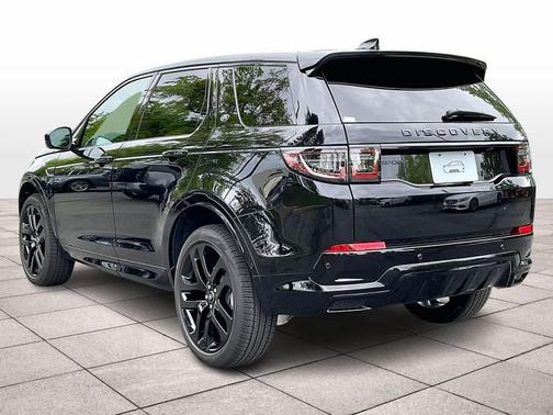 Santorini Black Metallic 2026 Land Rover Discovery Sport Landmark