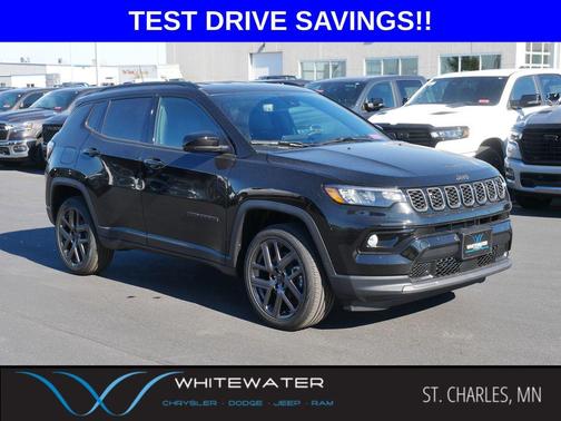 Diamond Black Crystal Pearlcoat 2026 Jeep Compass Limited