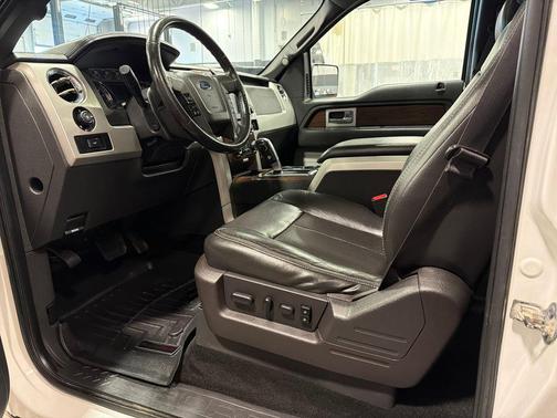 White Platinum Clearcoat Metallic 2014 Ford F-150 Lariat