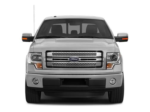 White Platinum Metallic Tri-Coat 2014 Ford F-150 Lariat