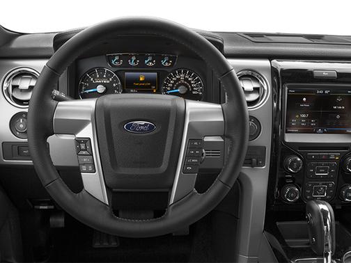 White Platinum Metallic Tri-Coat 2014 Ford F-150 Lariat