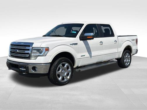 White Platinum Clearcoat Metallic 2014 Ford F-150 Lariat