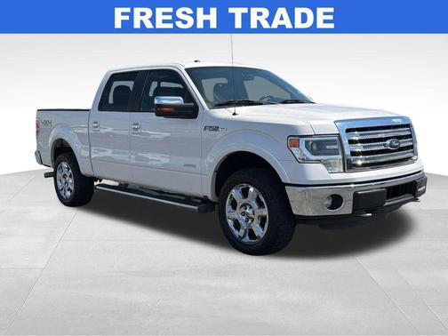 White Platinum Clearcoat Metallic 2014 Ford F-150 Lariat