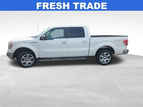 White Platinum Clearcoat Metallic 2014 Ford F-150 Lariat