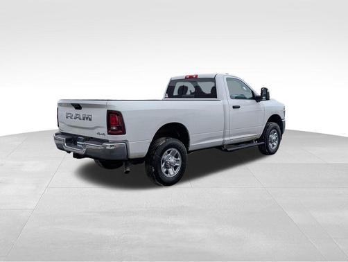 Bright White Clearcoat 2026 RAM 3500 Tradesman Regular Cab 4x4 8' Box