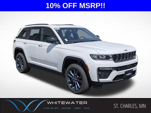 Bright White Clearcoat 2026 Jeep Grand Cherokee 85th Anniversay Edition 4x4