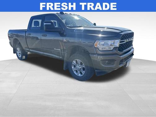 Granite Crystal Metallic Clearcoat 2024 RAM 2500 Big Horn Crew Cab 4x4 6'4' Box