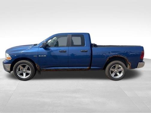 Deep Water Blue PC/Light Graystone PC 2009 Dodge Ram 1500 TRX Quad Cab