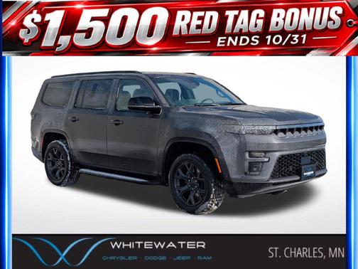 Baltic Gray Metallic Clearcoat 2026 Jeep Grand Wagoneer Limited Altitude 4x4 SUV