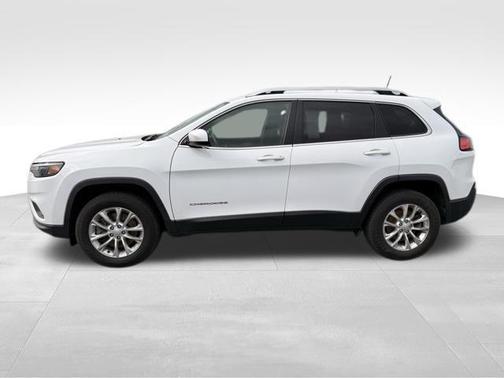 Bright White Clearcoat 2019 Jeep Cherokee Latitude