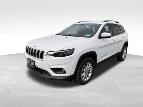 Bright White Clearcoat 2019 Jeep Cherokee Latitude
