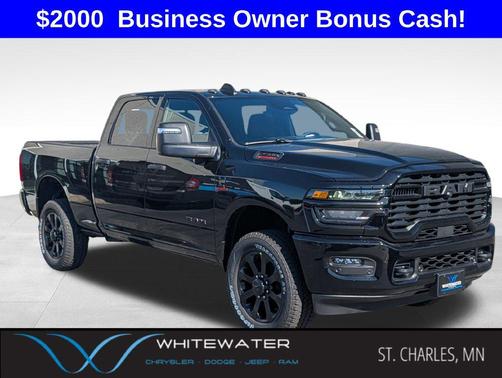 Diamond Black Crystal Pearlcoat 2026 RAM 2500 Big Horn Crew Cab 4x4 6'4' Box