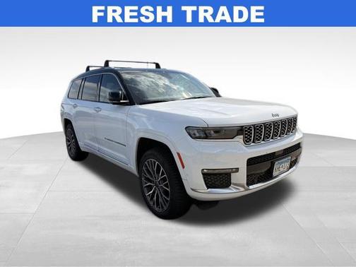 Bright White Clearcoat 2023 Jeep Grand Cherokee L Summit Reserve
