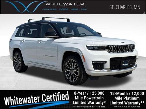 Diamond Black Crystal Pearlcoat 2023 Jeep Grand Cherokee L Summit Reserve