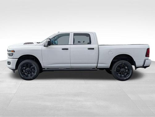 Bright White Clearcoat 2026 RAM 2500 Black Express Crew Cab 4x4 6'4' Box