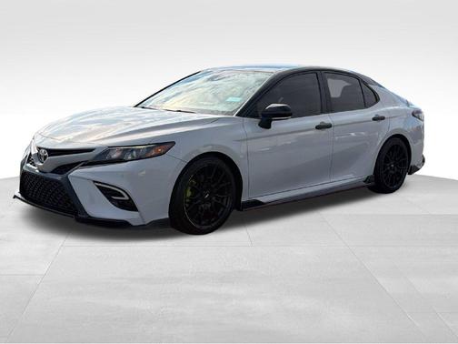 Midnight Black Metallic 2021 Toyota Camry TRD