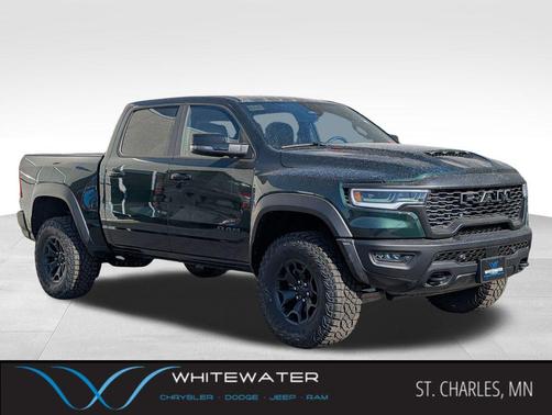 Serrano Green Metallic 2026 RAM 1500 RHO Crew Cab 4x4 5'7' Box