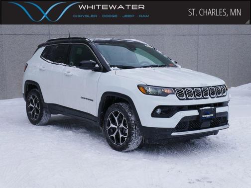 Bright White Clearcoat 2026 Jeep Compass Limited