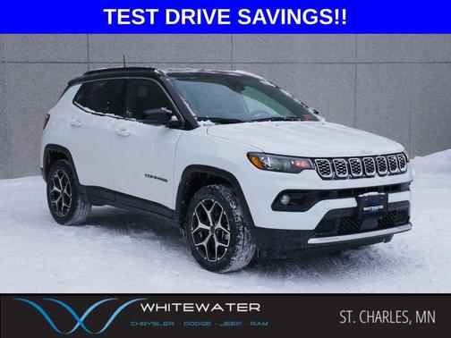 Bright White Clearcoat 2026 Jeep Compass Limited