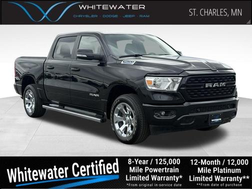 Diamond Black Crystal Pearlcoat 2022 RAM 1500 Big Horn/Lone Star