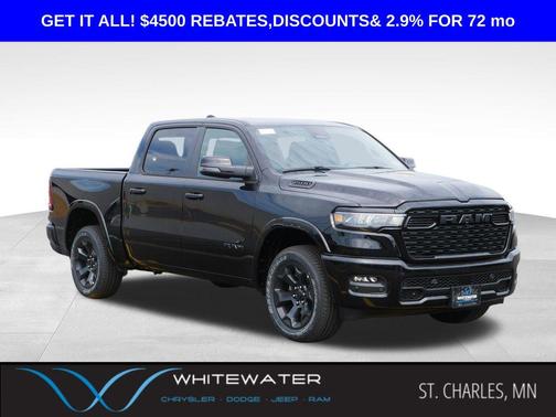 Diamond Black Crystal Pearlcoat 2026 RAM 1500 Big Horn/Lone Star