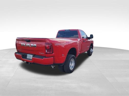 Flame Red Clearcoat 2026 RAM 3500 Big Horn Regular Cab 4x4 8' Box