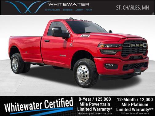 Flame Red Clearcoat 2026 RAM 3500 Big Horn Regular Cab 4x4 8' Box