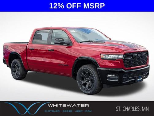 Molten Red Pearlcoat 2026 RAM 1500 Big Horn/Lone Star