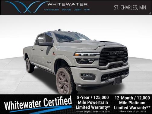 Ceramic Gray Clearcoat 2026 RAM 2500 Laramie Crew Cab 4x4 6'4' Box