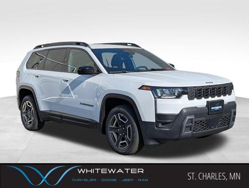 Bright White Clearcoat 2026 Jeep Cherokee Laredo 4x4