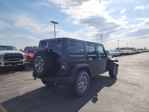Black Clearcoat 2017 Jeep Wrangler Unlimited Rubicon