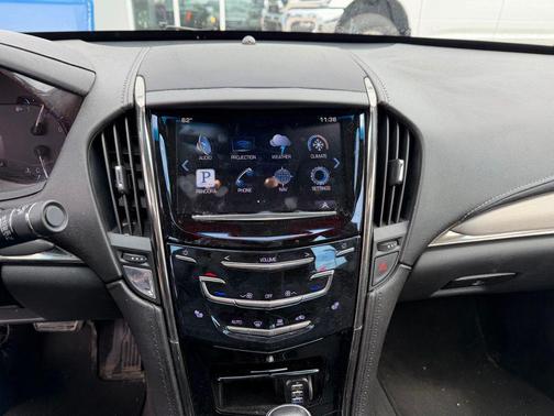 Phantom Gray Metallic 2016 Cadillac ATS 2.0L Turbo Luxury