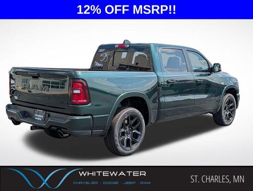 Serrano Green Metallic 2026 RAM 1500 Laramie