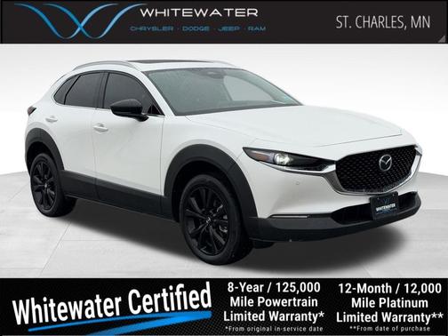 Snowflake White Pearl Mica 2024 Mazda CX-30 2.5 Turbo Premium Plus Package
