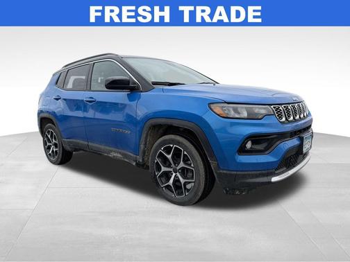 Hydro Blue Pearlcoat 2025 Jeep Compass Limited