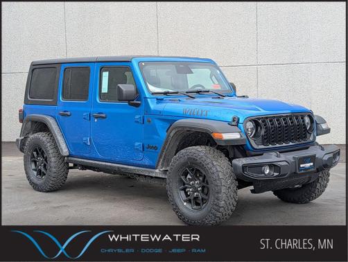 Hydro Blue Pearlcoat 2026 Jeep Wrangler Willys