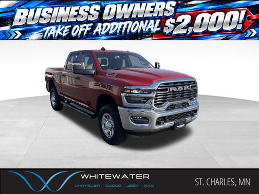 Molten Red Pearlcoat 2026 RAM 2500 Tradesman Crew Cab 4x4 6'4' Box