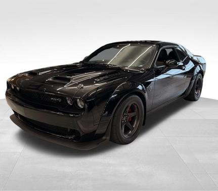 Pitch Black Clearcoat 2021 Dodge Challenger SRT Super Stock