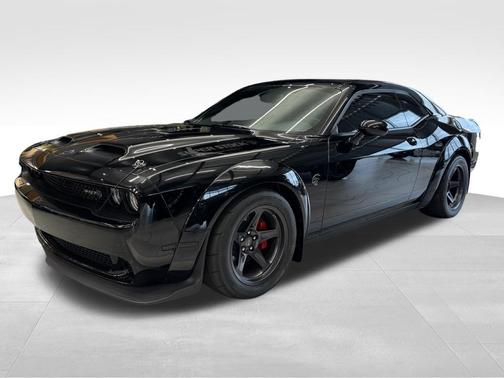 Pitch Black Clearcoat 2021 Dodge Challenger SRT Super Stock