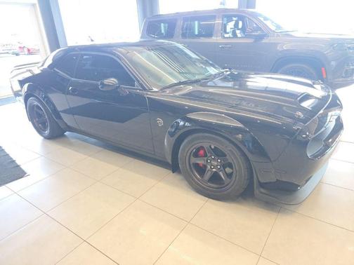 Pitch Black Clearcoat 2021 Dodge Challenger SRT Super Stock