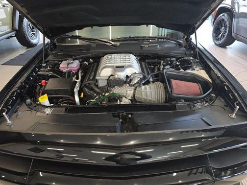 Pitch Black Clearcoat 2021 Dodge Challenger SRT Super Stock