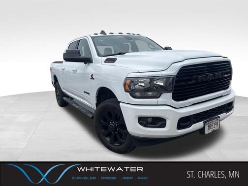 Bright White Clearcoat 2021 RAM 2500 Big Horn Crew Cab 4x4 6'4' Box Truck