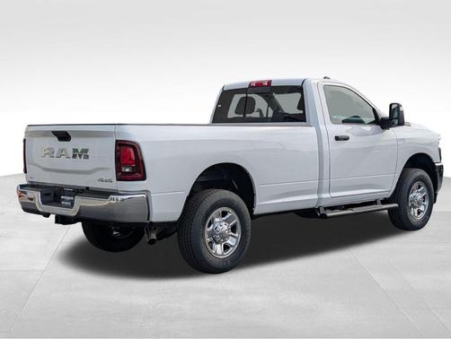 Bright White Clearcoat 2026 RAM 3500 Tradesman Regular Cab 4x4 8' Box