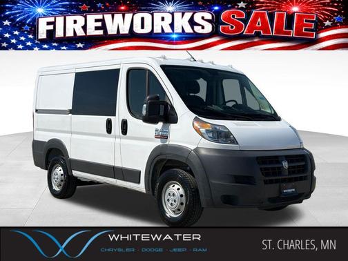 Bright White Clearcoat 2017 RAM ProMaster 1500 Low Roof